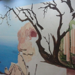 Mural. "Greek paysage" - Products