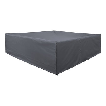 WestinTrends  Patio Water Resistant Furniture Sofa Set Cover (Medium), Gray