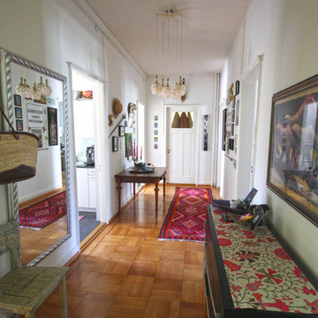 art nouveau city apartment