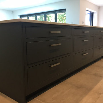 1909 Slab Grey and Slate Kitchen