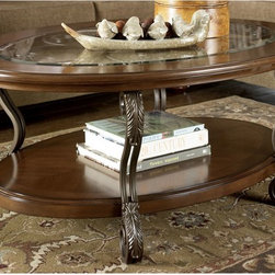 Nestor Oval Cocktail Table - Coffee Tables