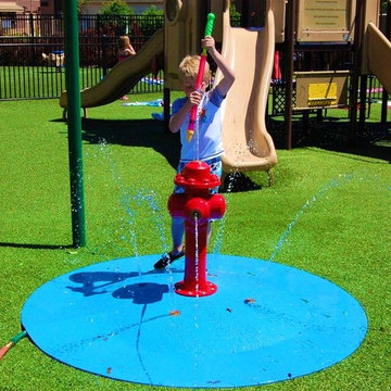 Portable Splash Pad for your backyard