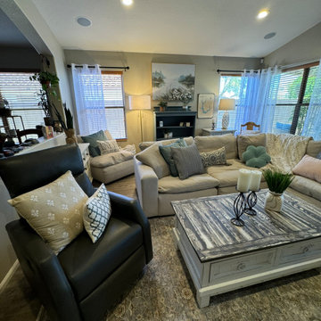 Farmhouse Living Room Design