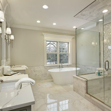 Luxury Transitional Nantucket Style Home, Northbrook