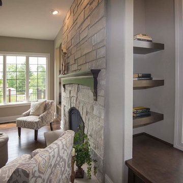 Hawthorne 2018 MBA Parade of Homes Model - Hearth Room