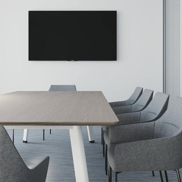 Small Conference Room at Airoptic Research & Technology Office in Wysogotowo