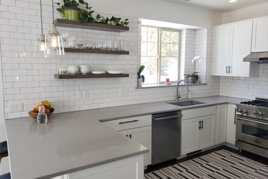 Example of a kitchen design in Other