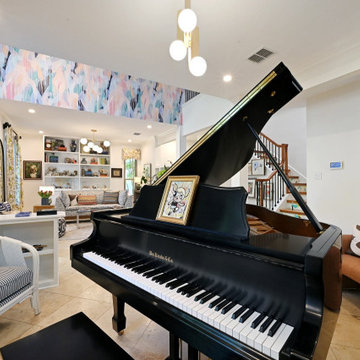 Colorado Crossing Entryway + Piano Room
