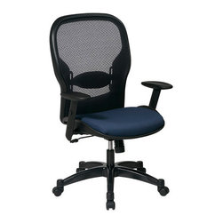 Fabric and Air Grid Back Managers Office Chair - Office Chairs