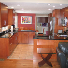 Kitchen - Red Wall