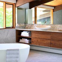 Deck house bathroom