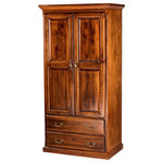 American Drew Camden Computer Armoire - Black ...