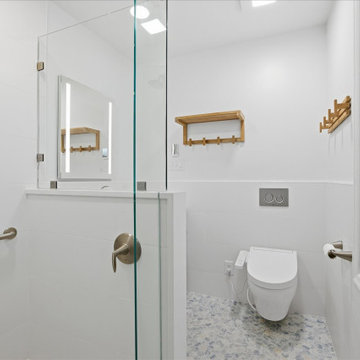 Coastal Modern Bathroom Remodel Wilmington, NC