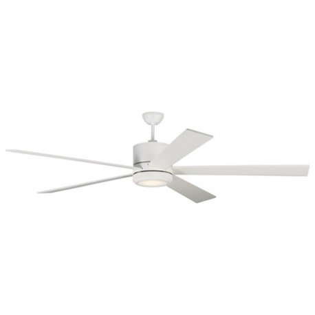 5VMR72RZWD Vision 72" Ceiling Fan, Matte White