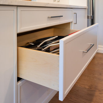 Room to Cook, Space to Gather: Kitchen in Purchase, NY