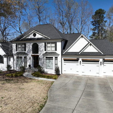 The Markel Home | Exterior Home Remodel | Alpharetta, GA