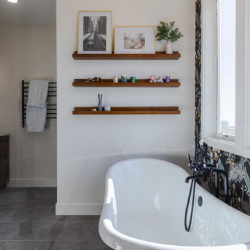 Master Bathroom with Steam Shower