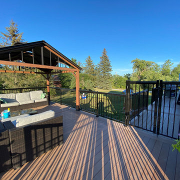 Terra Cotta - fence and deck railing