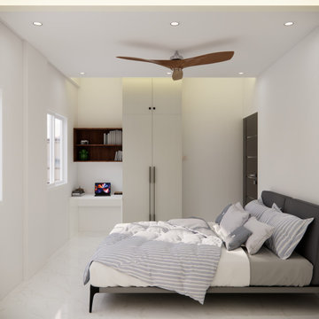Master Bedroom with Integrated Study