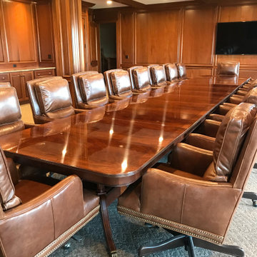 Custom 20 ft. Mahogany Conference Table