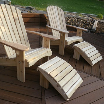 Classic Adirondack Cedar Chair