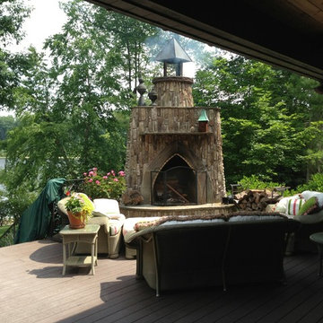 Rustic Michigan Beach House