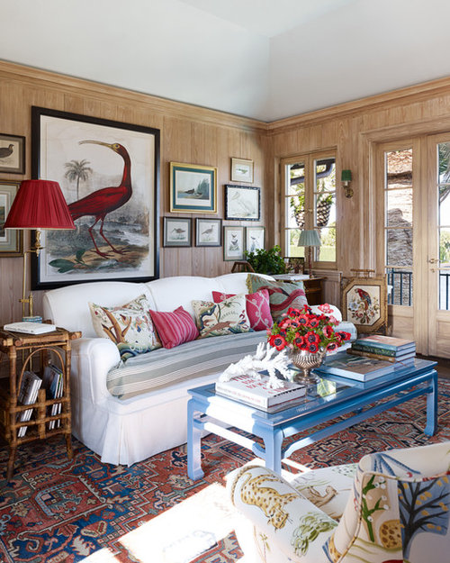 OffCentered Picture Over Sofa