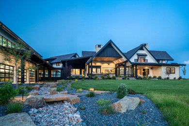 Inspiration for a modern exterior home remodel in Denver