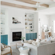 Living Room Bookcases, Pantries, Landing