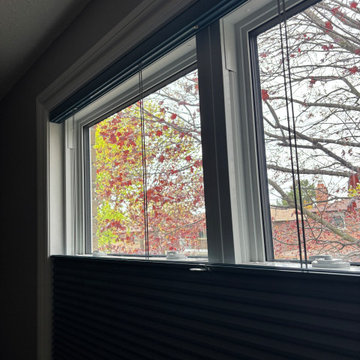 Top-Down Bottom-Up Honeycomb Shades & Blackout Solutions – Multi-Room