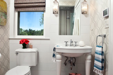 Bathroom - modern bathroom idea in Minneapolis