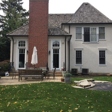 Raised Bluestone Terrace
