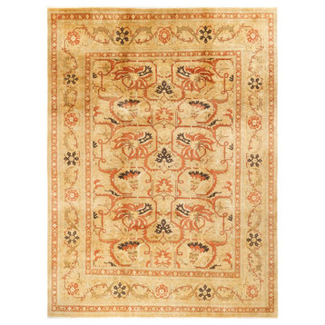 Mogul, One-of-a-Kind Hand-Knotted Area Rug Yellow, 9'3"x11'10"