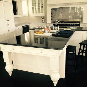 Painted White Kitchen Cabinets