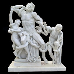 Laocoon and his Sons Custom Marble Sculpture Reproduction - Sculptures
