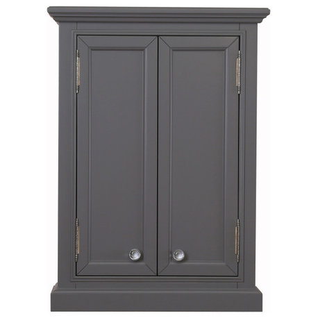 Derby Collection Wall Cabinet, Cashmere Grey