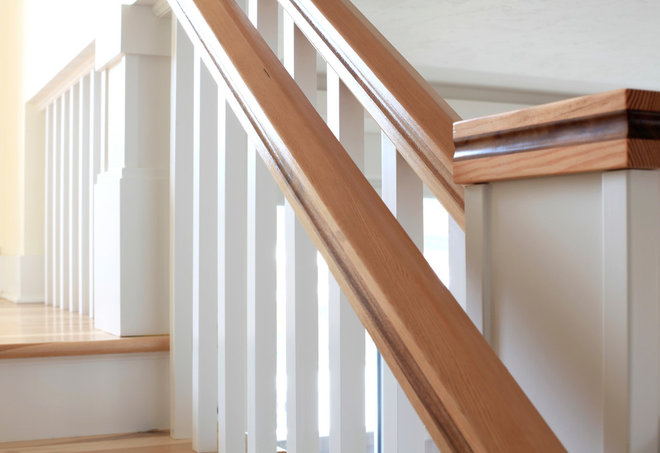 Traditional Staircase by G. Christianson Construction, Inc.