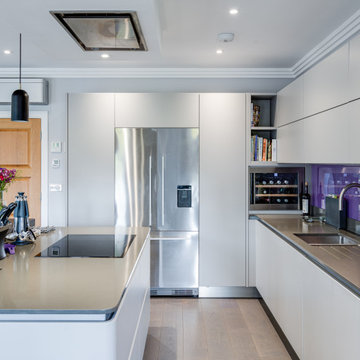 Stone Grey Kitchen & Living Area