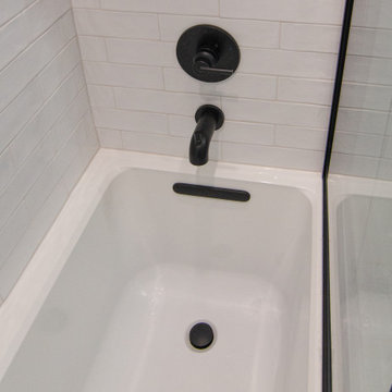 Traditional Style Master Bath With Walk-In Shower & Stand Alone Tub