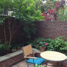Philly Townhouse garden/patio