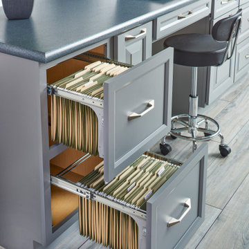 File Drawer Kit for Kitchen/Office Cabinet Organization