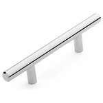 Dynasty Hardware - European Style Polished Chrome Bar, Pulls, 5-3/4" Bar, Pull - Manufacturer: Dynasty Hardware