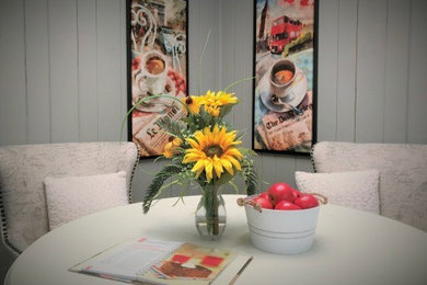 Dining room - dining room idea in Charlotte