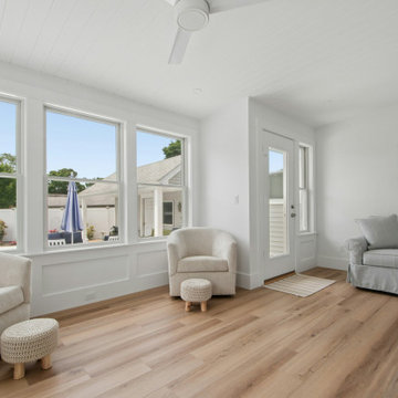 Front porch, sunroom, new siding and pool patio