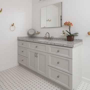 Hollywood Contemporary Comfort Bathroom Remodel