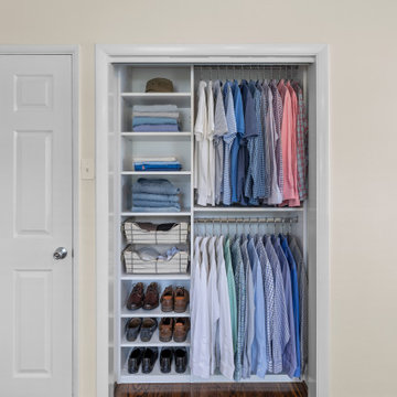 Reach-in Wonderland - Maximizing Space in Rental Home Closets