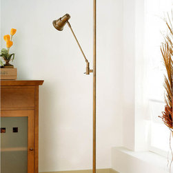 Lustrarte Lighting 3007 Spot Floor Lamp with Reading Light - Floor Lamps