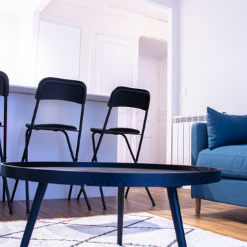 Rénovation complète appartement 38m2 Paris 18ème