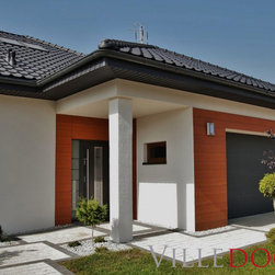 Modern House Entryway. Hurricane impact entry door - Garage Doors And Openers