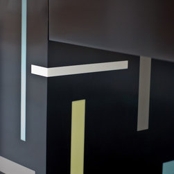 Corian Inlay Dining Table - Dining Tables